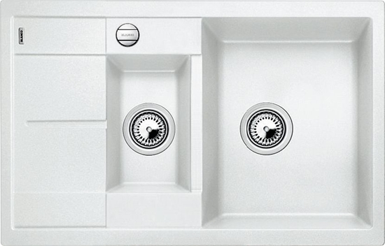 Изображение Zlewozmywak Blanco  Metra 6 S Compact Silgranit PuraDur Biay odwracalny, korek auto.