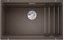 Изображение Zlewozmywak Blanco Komora podwieszana ETAGON 700-U Silgranit kawowy, InFino, szyny