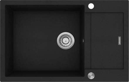 Picture of Zlewozmywak Concept Zlewozmywak kuchenny granitowy z ociekaczem CZARNY DG05L60bc