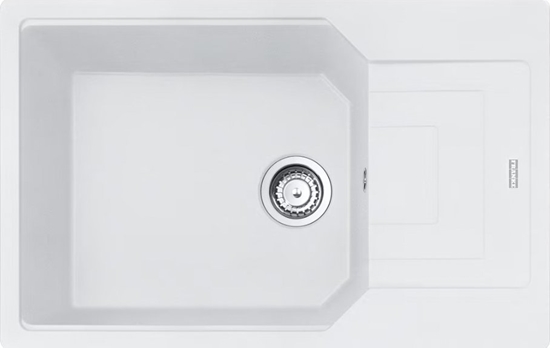 Изображение Zlewozmywak Franke Zlewozmywak 1k wbudowywany Fragranit+ Urban UBG 611-78 XL Biay Polarny