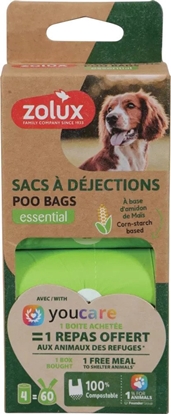 Picture of ZOLUX Ekologiczne woreczki na odchody x4