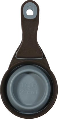 Attēls no ZOLUX Miarka 2w1 z klipsem do karmy M szara 19,5x10 cm