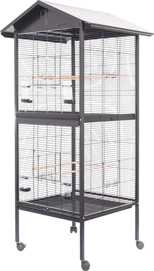 Picture of ZOLUX Woliera dla ptaków CHIC DUO czarna H165