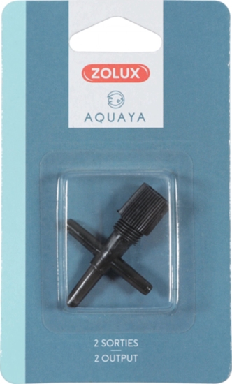 Picture of Zolux Zolux Zaworek, zawór plastikowy z regulacj przepywu 2 wyjciami