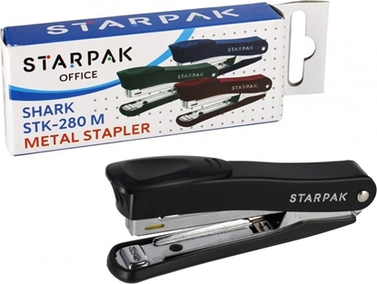 Picture of Zszywacz Starpak ZSZYWACZ MET 12K 10 CZARNY STK-280M PUD 12/144
