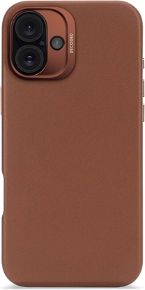 Изображение Decoded Leather Backcover iPhone 16 Plus Tan