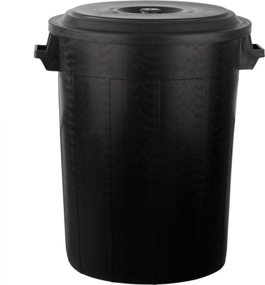 Attēls no Kosz na mieci Beholder 60 ltr 56x28x60 cm Plast Sort Ikke fødevaregodkendt,1 stk
