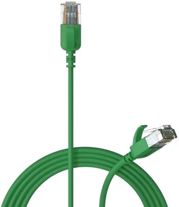 Picture of Procab PROCAB CSD560G/2 Kabel sieciowy Slimline - CAT6A RJ45 - RJ45 U/UTP Wersja zielona - 2 m
