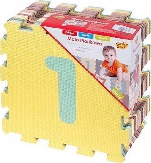 Изображение Smily Play Mata piankowa pastelowa Cyfry