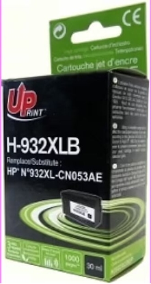 Attēls no Tintes krtrids UPrint HP 932XL Black H-932XLB-UP
