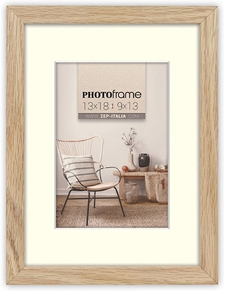 Picture of ZEP Malmo natural    20x20/30x30 Holz mit Passepartout     V4530N