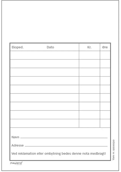 Изображение Mayland-Burde Kasserapport 145x85x8 100 blade