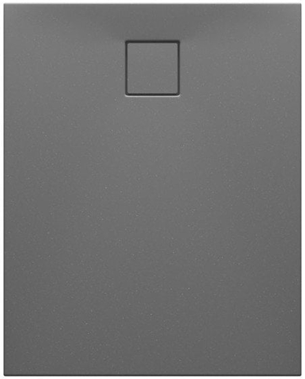 Picture of SET C258 BRODZIK PROST TAKO SLIM 100X80X4,5 SZARY MAT + SYFON (VIRT)