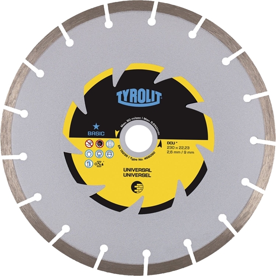 Изображение Tarcza do szlifierki 125x2,0x22,23 diamentowa basic