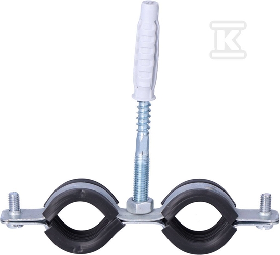 Изображение Walraven Uchwyt metalowo-gumowy podwójny 1/2" 20-24mm Walraven BIS Cobra 0802124