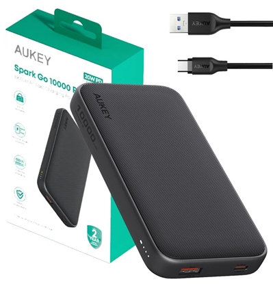 Picture of PB-Y46P PowerBank 10000mAh 20W 2xUSB kabel USB-C