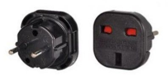 Picture of iLike UK/EU CHARGER ADAPTER Black