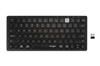 Picture of Kensington Multi-Device Dual Wireless Compact Keyboard Black Bluetooth QWERTY UK English