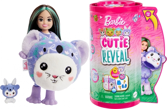 Picture of Lalka Barbie Mattel Cutie Reveal Chelsea Króliczek-Koala Seria Kostiumy Zwierzaczki HRK31