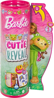 Picture of Lalka Barbie Mattel Cutie Reveal Piesek-aba Seria Kostiumy Zwierzaczki HRK24