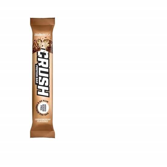 Picture of Proteīna batoniņš BioTechUSA Crush Bar, cepumi un krēms, 64g