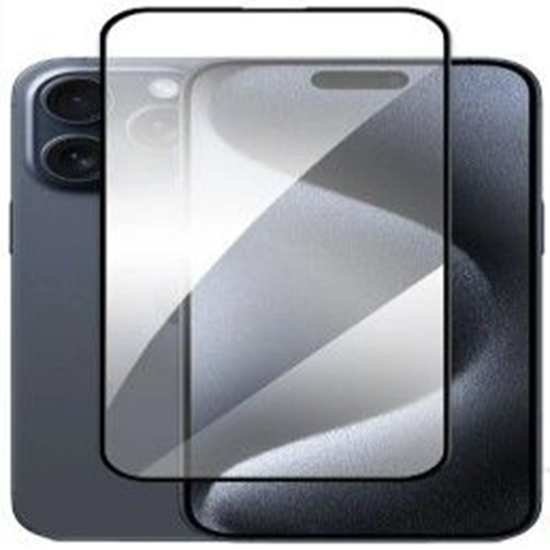 Picture of Evelatus Apple iPhone 14/13/13 Pro/16e/SE4 2.5D Full Cover Glass Anti-Static Light Black