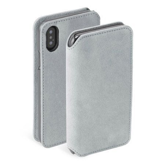Picture of Krusell Apple Broby 4 Card SlimWallet Apple iPhone XS light grey