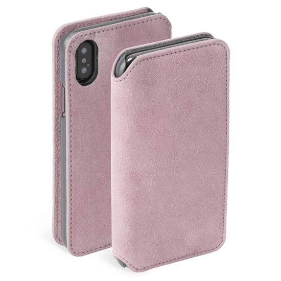 Picture of Krusell Apple Broby 4 Card SlimWallet Apple iPhone XS Max pink