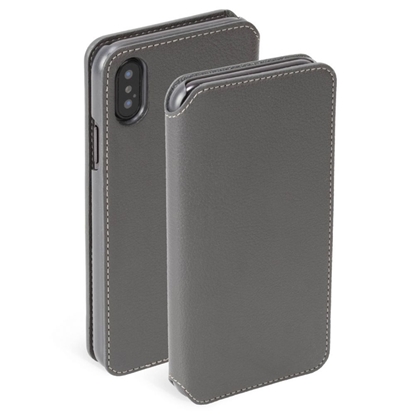 Изображение Krusell Apple Pixbo 4 Card SlimWallet Apple iPhone XS Max grey
