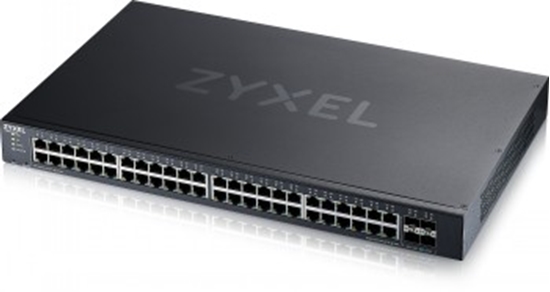 Picture of ZYXEL XGS1935-52, 52 PORT LITE-L3 SMART MANAGED SWITCH, 48X GIGABIT COPPER AND 4X 10G SFP+, HYBRID MODE, STANDALONE OR NEBULAFLEX CLOUD