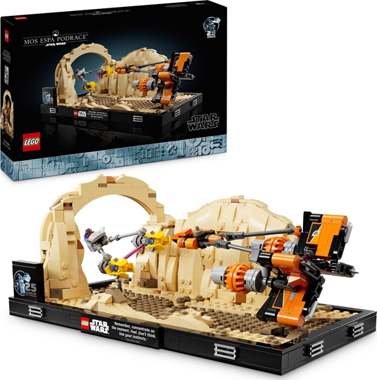 Picture of LEGO 75380 Mos Espa Podrace Diorama Constructor