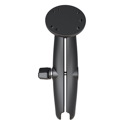 Изображение RAM Mounts Double Socket Arm with Round Plate