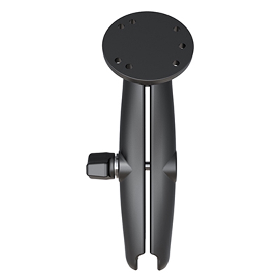 Picture of RAM Mounts Double Socket Arm with Round Plate