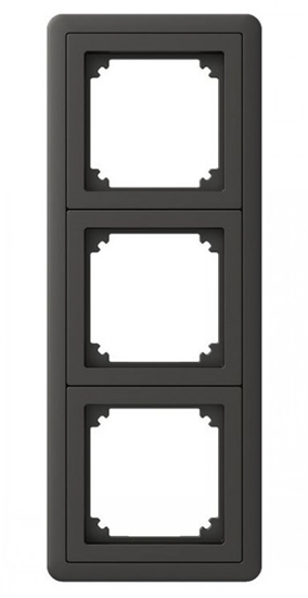 Picture of SCHNEIDER ELECTRIC EXXACT 3-G FRAME W REM ADAPT 7 ANTH