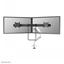 Picture of NEOMOUNTS SELECT DESK MOUNT, DOUBLE DISPLAY CROSSBAR (TOPFIX CLAMP &GROMMET) WHITE