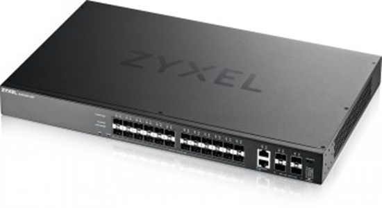 Picture of ZYXEL XGS2220-30F, L3 ACCESS SWITCH, 24X1G SFP, 2X10MG RJ45, 4X10G SFP+ UPLINK, INCL. 1 YR NEBULAFLEX PRO