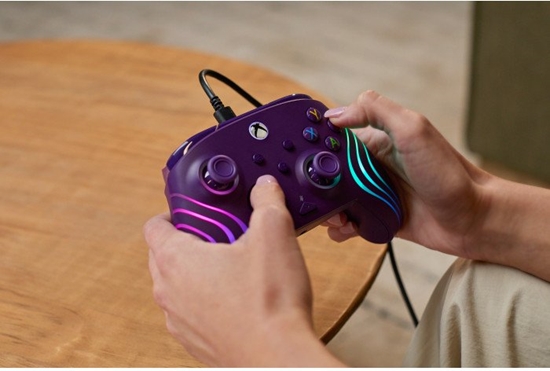 Picture of Turtle Beach Afterglow Wave Wire XB Lila