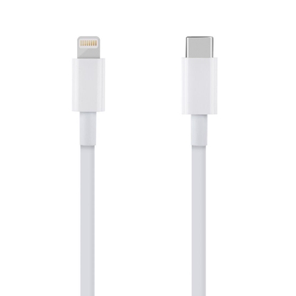 Attēls no - OBAL:ME Fast Charge USB-C/Lightning Cable 1m White