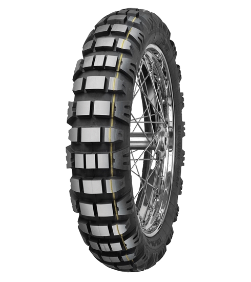 Picture of 140/80-17 MITAS E09 69R TL DAKAR YELLOW