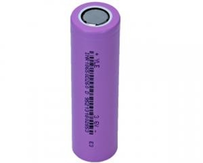 Picture of 18650 litija jona akumulators, 3.6V 2600 mAh 11.52Wh | YLE |  INR18650D260 10A