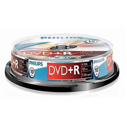 Picture of 1x10 Philips DVD+R 4,7GB 16x SP