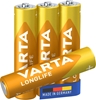 Изображение 1x4 Varta Longlife Micro AAA LR 03