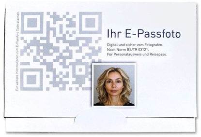 Picture of 1x50 Daiber Passbildmappen E-Passfoto-PORTRAIT        14028