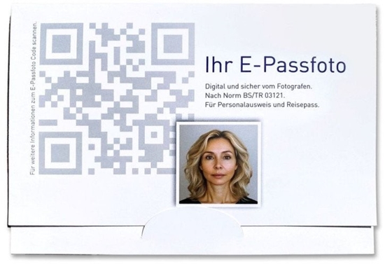 Picture of 1x50 Daiber Passbildmappen E-Passfoto-PORTRAIT        14028