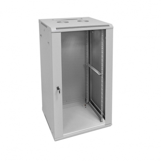 Picture of 22U 19'' Sienas komutācijas skapis/ 600 x 600 x 1082mm/  Pelēks/ Nesalikts
