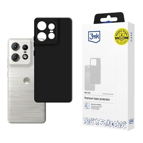 Picture of 3MK 3mk Matt Case for Motorola Edge 50 Pro - Black