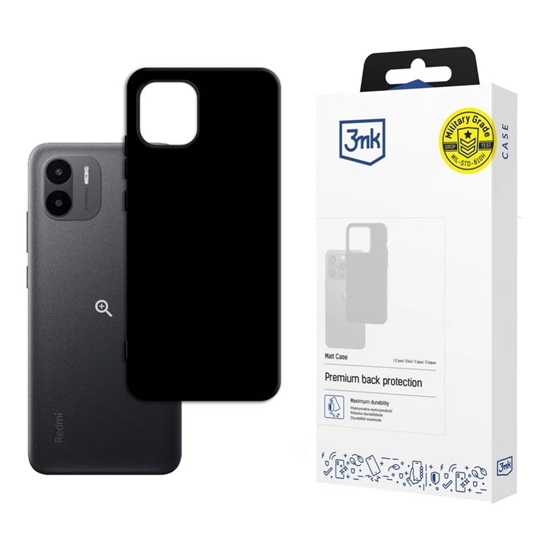 Picture of 3MK 3mk Matt Case for Xiaomi Redmi A2 - Black