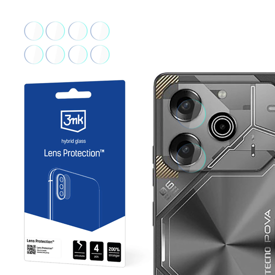 Изображение 3mk Lens Protectionâ¢ Hybrid Camera Glass for Tec