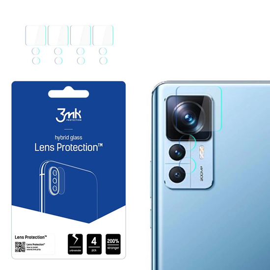 Picture of 3mk Lens Protectionâ¢ hybrid camera glass for Xia