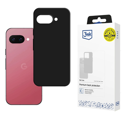 Attēls no 3mk Matt Case for Google Pixel 9A - Black